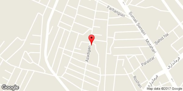 موقعیت کلینیک ساختمانی همیاران (مددی) روی نقشه