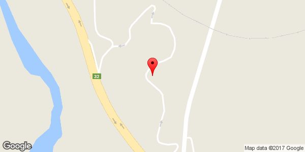 موقعیت پارک جنگلی میانه روی نقشه