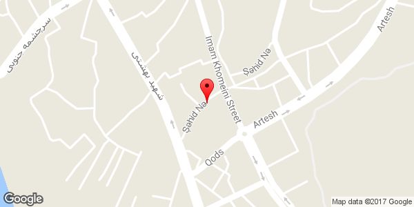 موقعیت زیبا سرای نگین روی نقشه