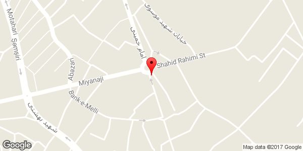 موقعیت مرغ فروشی زیتون روی نقشه