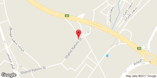 موقعیت سنگ مزار شهریار روی نقشه