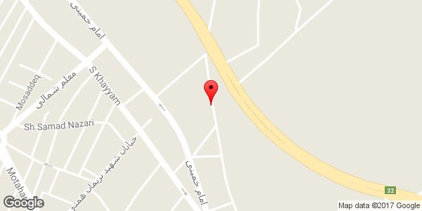 موقعیت سالن آرایشی و زیبایی چهره ها روی نقشه
