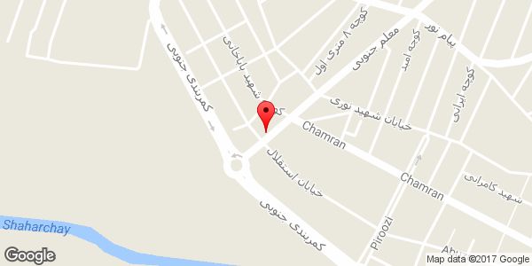 موقعیت سالن آرایشی و زیبایی گل رو روی نقشه