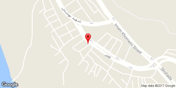 موقعیت سوپر مارکت نادر روی نقشه