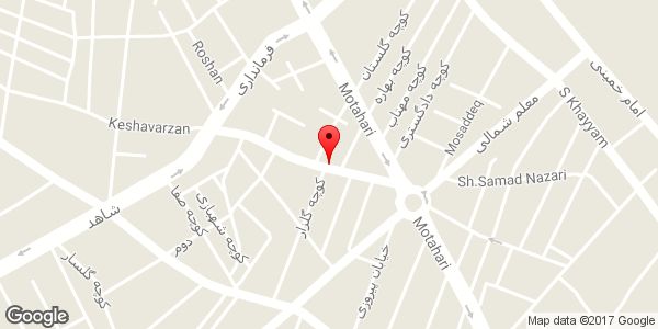 موقعیت نانوایی - سبوس دار روی نقشه