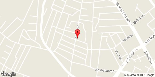 موقعیت دفتر فنی مهندسی تکسازان روی نقشه