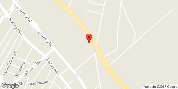 موقعیت تاکسی دانشگاه روی نقشه