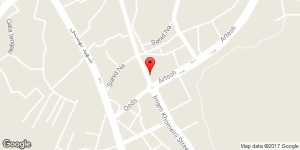 موقعیت فروشگاه و تعمیرگاه موتور سیکلت مقیمی روی نقشه