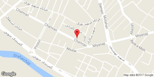 موقعیت دبستان غیر دولتی پسرانه مبین نو روی نقشه