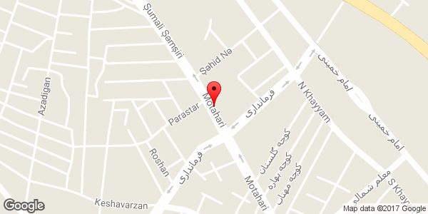 موقعیت پرده سرای مهدیلو روی نقشه