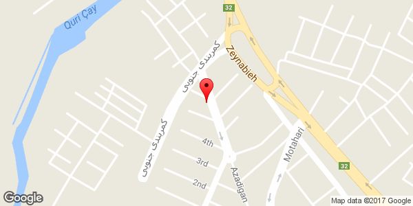 موقعیت فروشگاه اولدوز روی نقشه