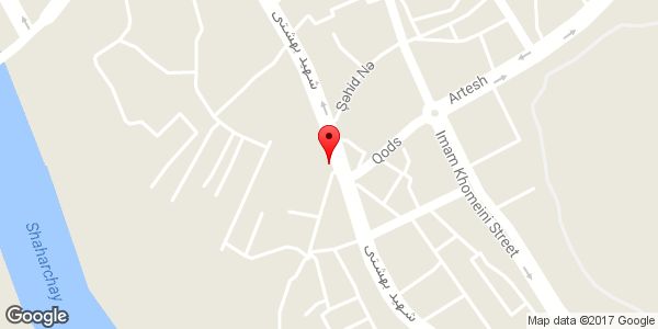 موقعیت لاستیک فروشی میانجی روی نقشه