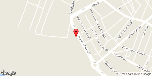 موقعیت خانه امید بازنشستگاه میانه روی نقشه