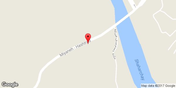 موقعیت مجتمع تفریحی ضیافت سبز روی نقشه