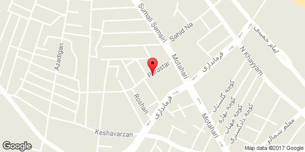 موقعیت سالن آرایشی بیوتی روی نقشه