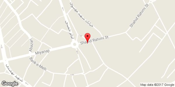 موقعیت مجتمع تجاری آترینا روی نقشه