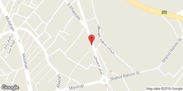 موقعیت ابزار مکانیکی / نمایندگی رسمی فروش ابزارهای برقی بوش روی نقشه