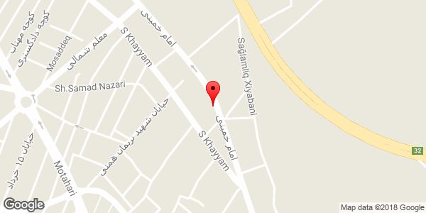 موقعیت کافه نیما روی نقشه