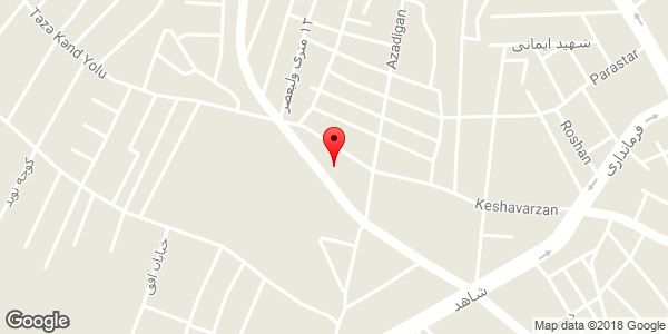 موقعیت پارک و تفر... بوستان آزادگان روی نقشه