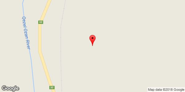 موقعیت دره جین درسی روی نقشه