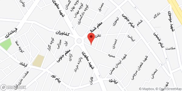 موقعیت پیتزا الون روی نقشه