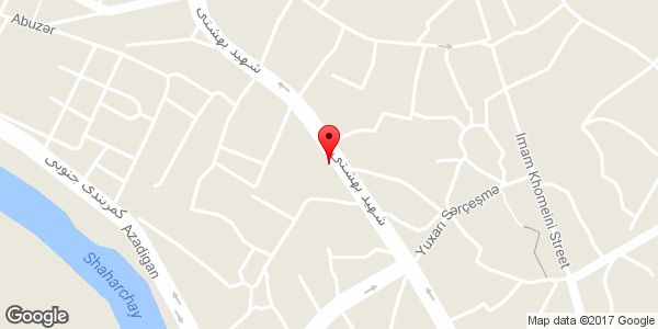 موقعیت وانت بار امین روی نقشه