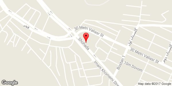 موقعیت آهنگری سعید روی نقشه