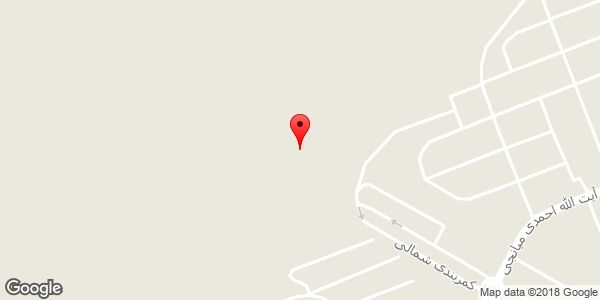 موقعیت مجتمع قضایی آیت الله احمدی میانجی روی نقشه