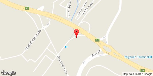 موقعیت مصالح ساختمانی حسین مقدمی روی نقشه