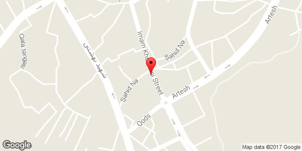 موقعیت پرنده فروشی روی نقشه