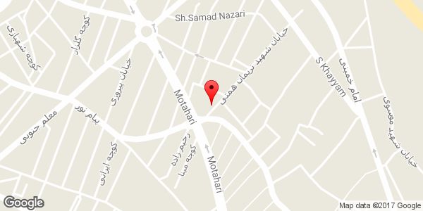 موقعیت دفتر فنی مهندسی آتی نقش روی نقشه