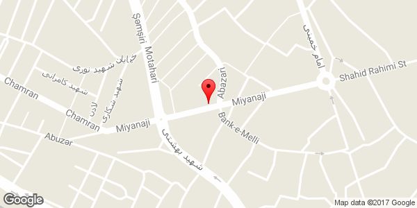 موقعیت داروخانه شبانه روزی دکتر محرمی روی نقشه