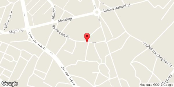 موقعیت شبرنگ کیان روی نقشه