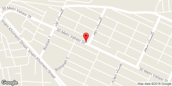 موقعیت خیابان بلوارسی متری ولیعصر روی نقشه