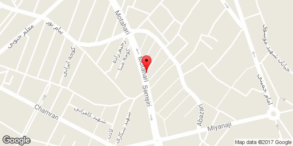 موقعیت قناری فروشی روی نقشه