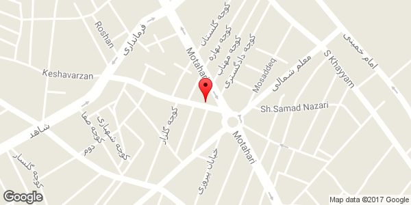 موقعیت کانون تخصصی پکیج حسینی روی نقشه