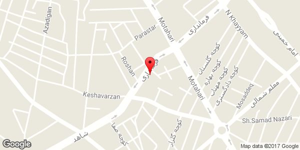 موقعیت بانک رفاه باجه تامین اجتماعی روی نقشه