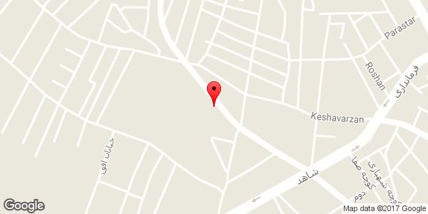 موقعیت آبمیوه و ساندویچ الماس روی نقشه