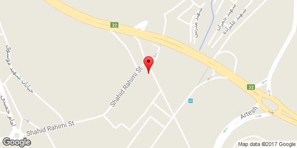 موقعیت سوپر مارکت موسوی روی نقشه