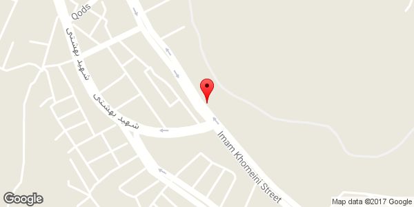 موقعیت صافکاری و نقاشی اتومبیل بنی هاشم روی نقشه