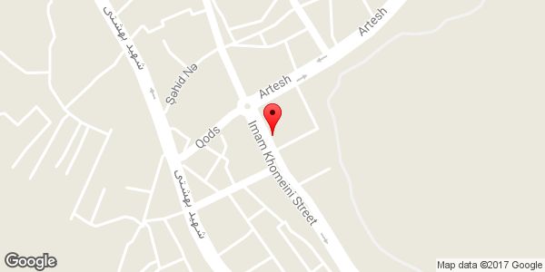 موقعیت پنچرگیری و رینگ اسپرت علی روی نقشه