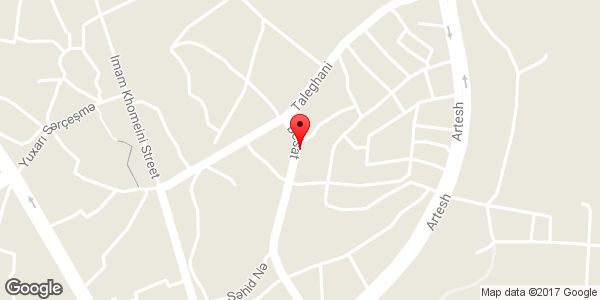 موقعیت آبسردکن روی نقشه