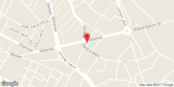 موقعیت کفاشی اطمینان روی نقشه