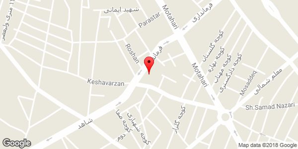 موقعیت مسجد فاطمه الزهرا روی نقشه