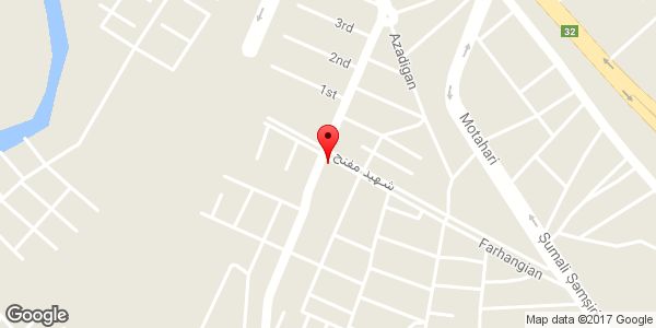 موقعیت دستگاه خودپرداز بانک روی نقشه