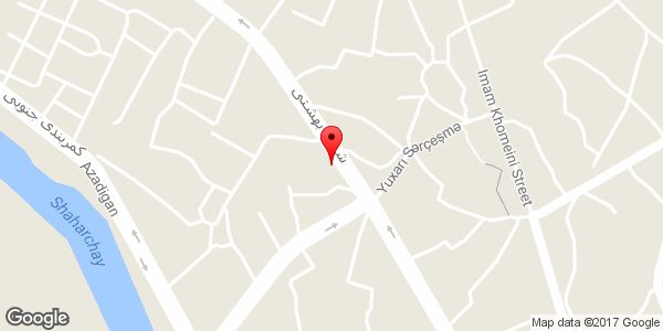 موقعیت فروشگاه فرش غزال روی نقشه