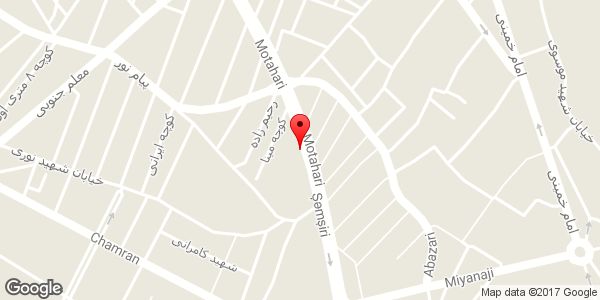 موقعیت پرده روشنک روی نقشه