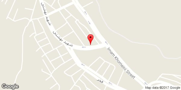 موقعیت کارواش سینا روی نقشه