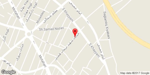 موقعیت حسینیه شهید حاج اصغری (حسینیه رزمندگان) روی نقشه