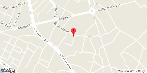 موقعیت فرش فروشی روی نقشه